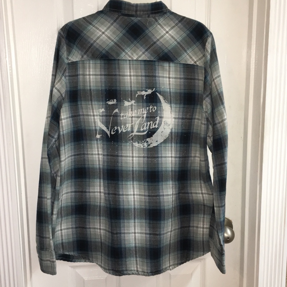 Disney “Take me to Neverland” Flannel